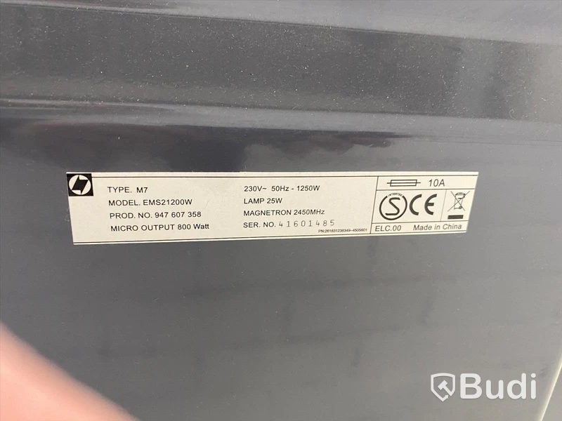 Electrolux 800W mikrovågsugn